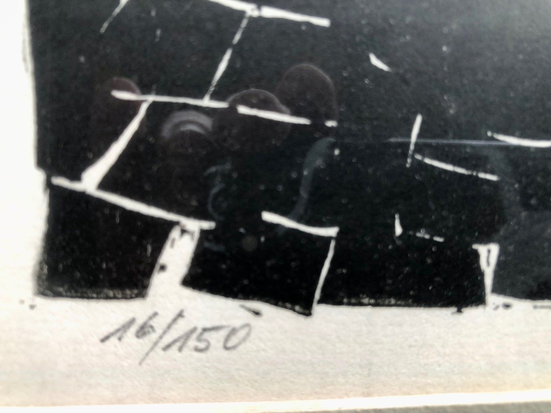 Xilografie: Holzschnitt von Heinz Keller Winterthur – Usato da Winterthur venduto da Barunggeli 5