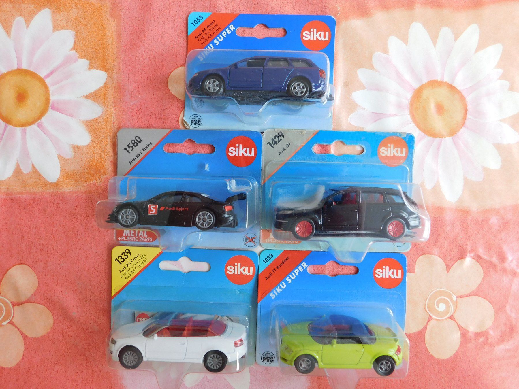 Siku Modellini d'auto: Siku Set mit 5  Audi – Nuovo (secondo la descrizione) da Strengelbach venduto da Wedi73 2