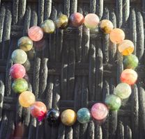 🌈✨ Regenbogen-Turmalin Armband A ✨🌈