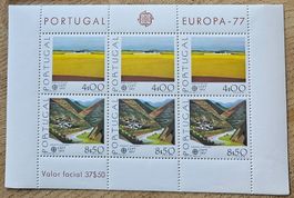 PORTUGAL bloc EUROPA ** 1977 Kat: 50.-- SFr!  nur 3.--