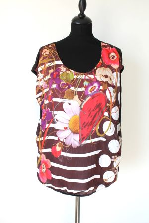 T-Shirt DESIGUAL taille XL