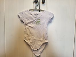 Alles ab 1CHF: Kurzarm Wickelbody weiss, Gr. 62