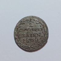 1/2 Batzen 1808 St. Gallen vz