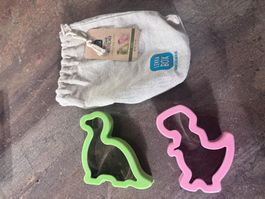 2er Set Ausstecher Dino 🦖🦕  im Stoffsäckli!