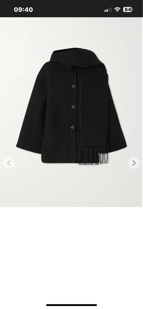 Totême Jacken: Toteme Scarf Jacket – Neu (gemäss Beschreibung) aus St. Gallen von mllealessandra
