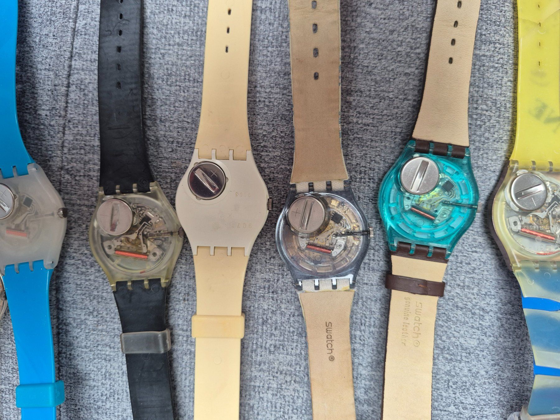 Swatch Orologi: Set 8 Swatch Uhren Set vintage – Usato da Aesch BL venduto da Moni1211 5