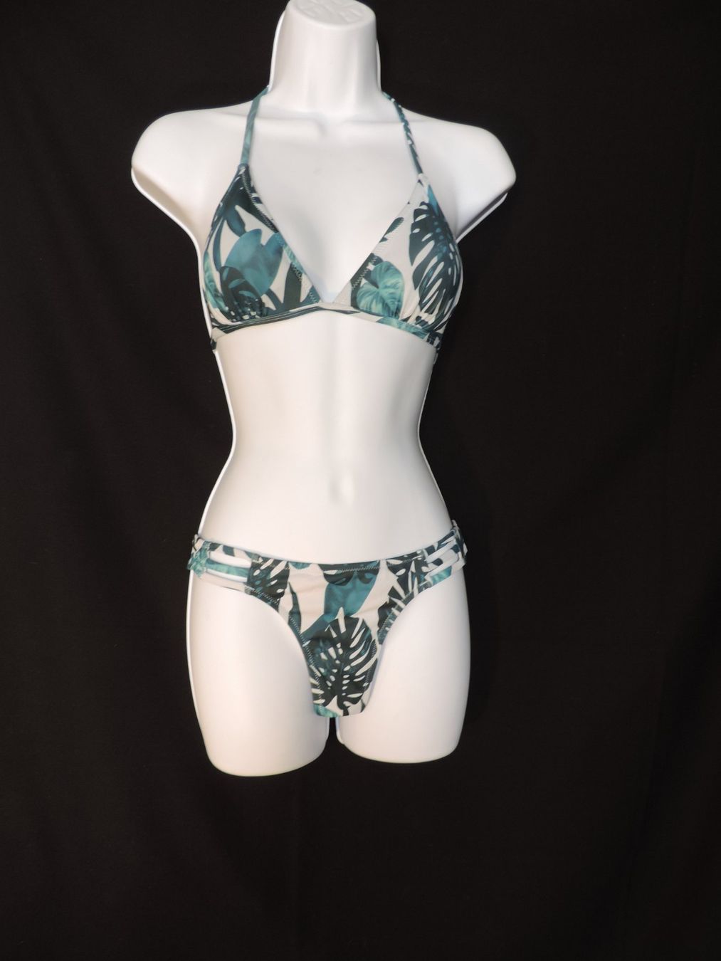 Costumi da bagno & Bikini: maillot de bain 2 pièces exotic vert turquoise – Usato da Genève venduto da Axelle333 5