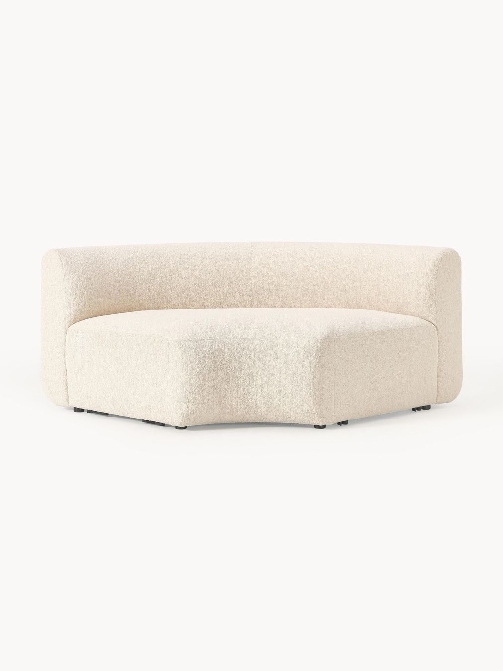 Westwing Sofas: Rundes Bouclé-Eckmodul Sofia  Westwing CHF 1’799-70% – Neu (gemäss Beschreibung) aus Otelfingen von Yuji_Outlet