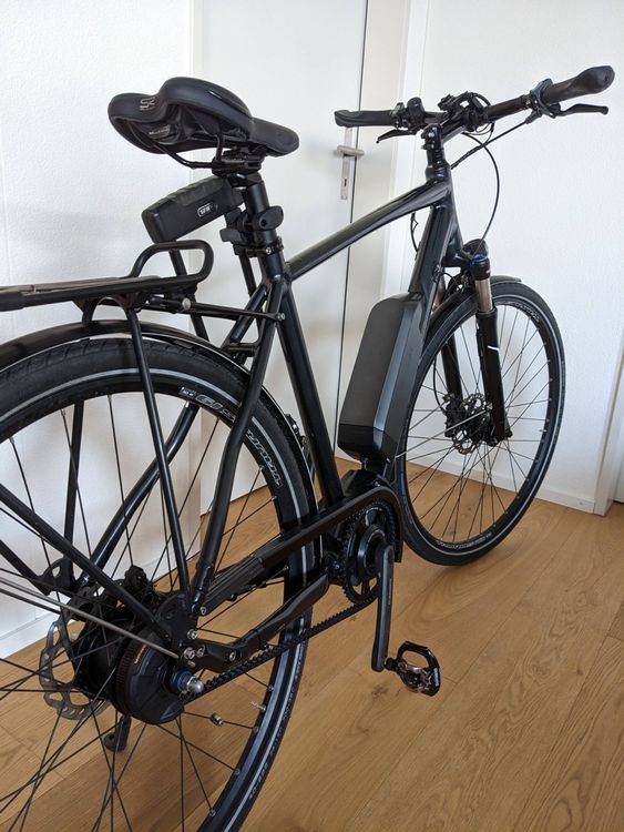 Tour de Suisse Electric Hybrid Bike with Belt Drive Size M Kaufen