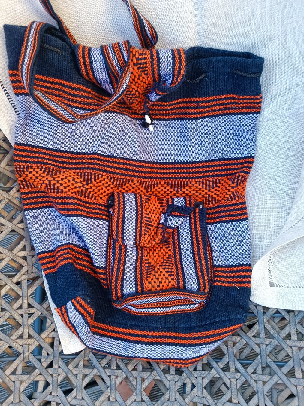 Sacs à dos: Lässiger Stoff Rucksack – D'occasion à Sargans par Benziner