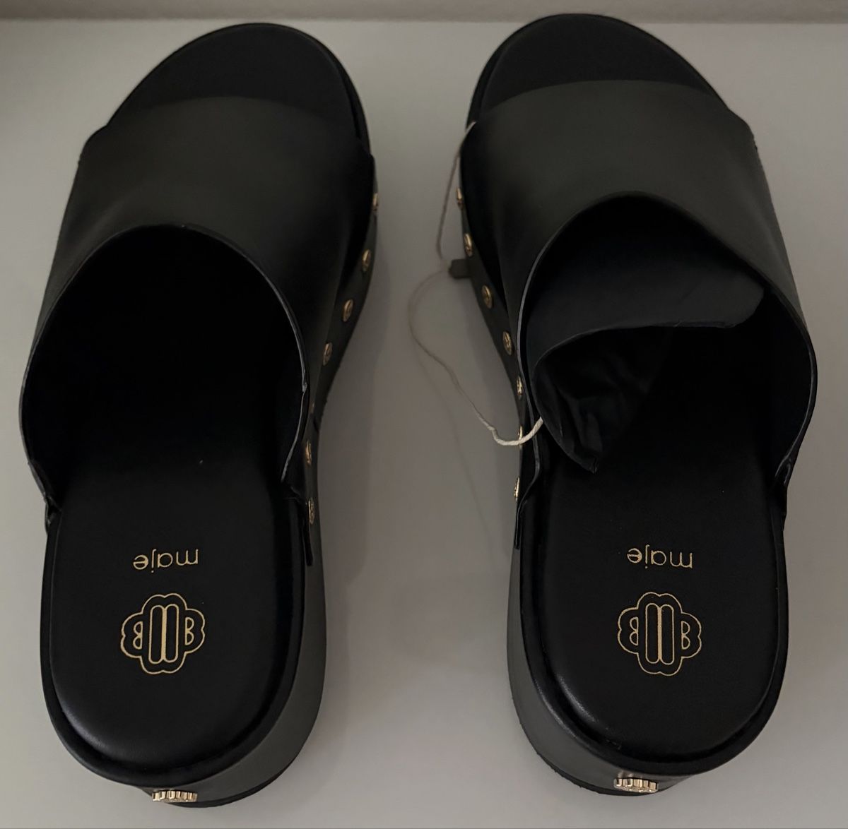 Maje Scarpe da donna: MAJE Leder Sandalen GR. 38 – Nuovo e nell'imballaggio originale da Schaffhausen venduto da London114 1