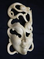 Holzfigur, Holzmask, Mask