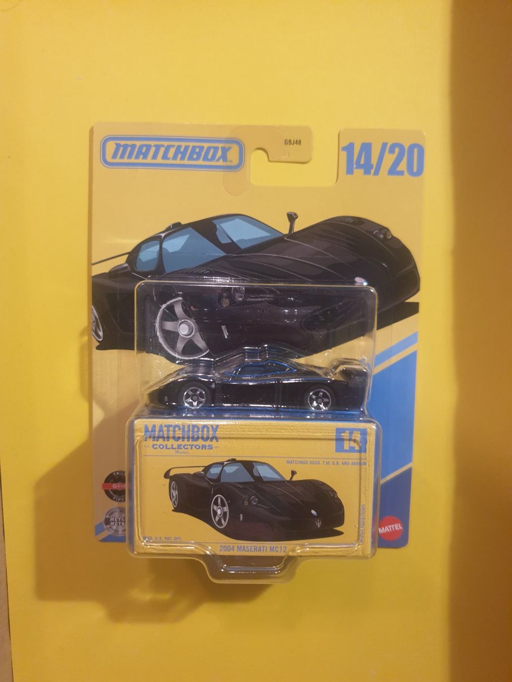 Matchbox Modellini d'auto: Matchbox 2004 MASERATI MC12 – Nuovo e nell'imballaggio originale da Oftringen venduto da Rotor 7