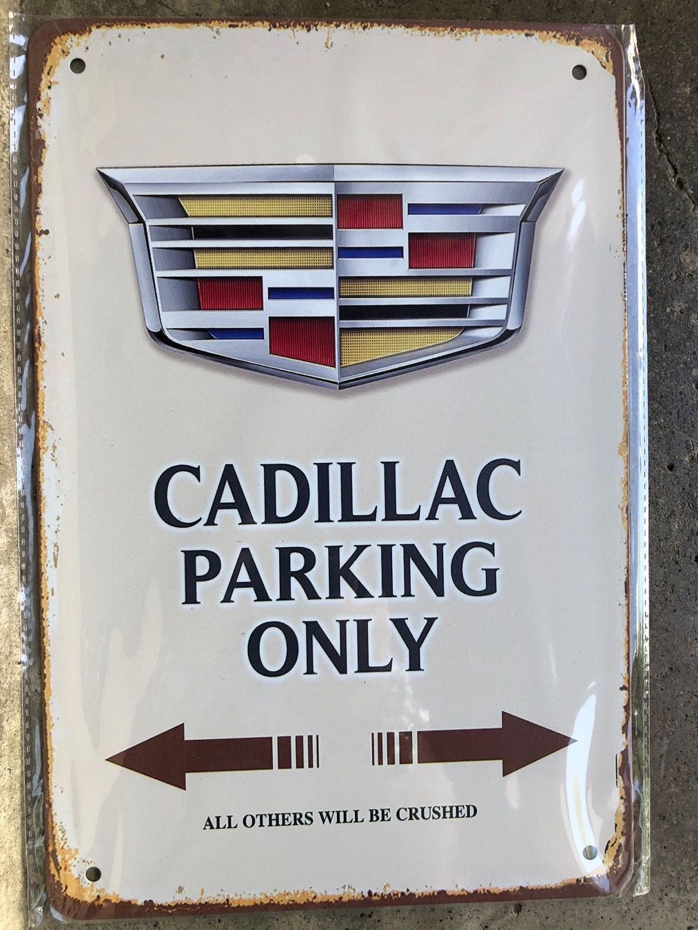 Insegne: Cadillac parking only – Nuovo (secondo la descrizione) da Reinach AG venduto da rares75