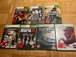 Xbox 360 Sammlung (7 Spiele)