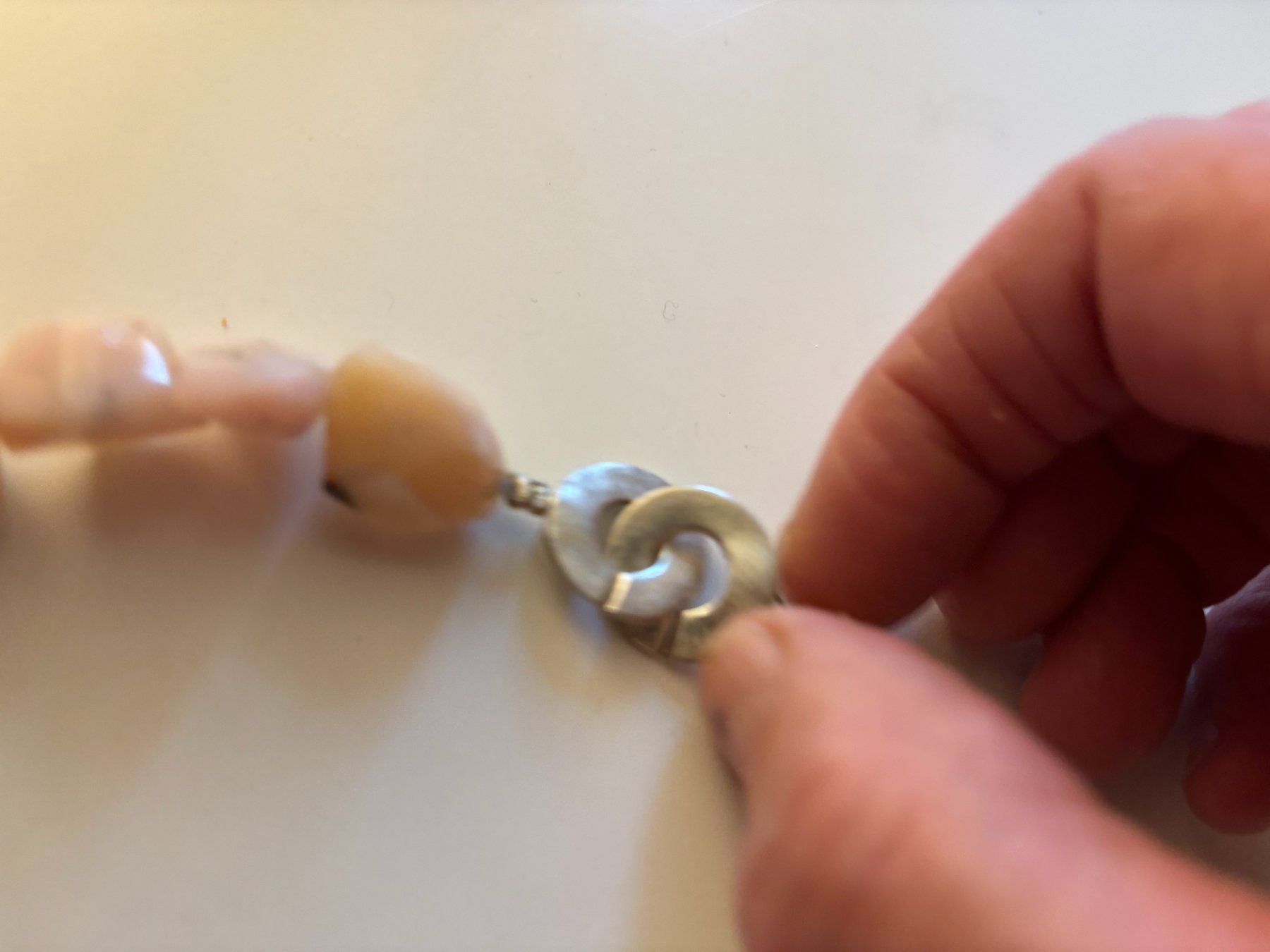 Catenine: Kette Andenopal echt mit Silberverschluss – Usato da Bern venduto da Himmelsherold 2