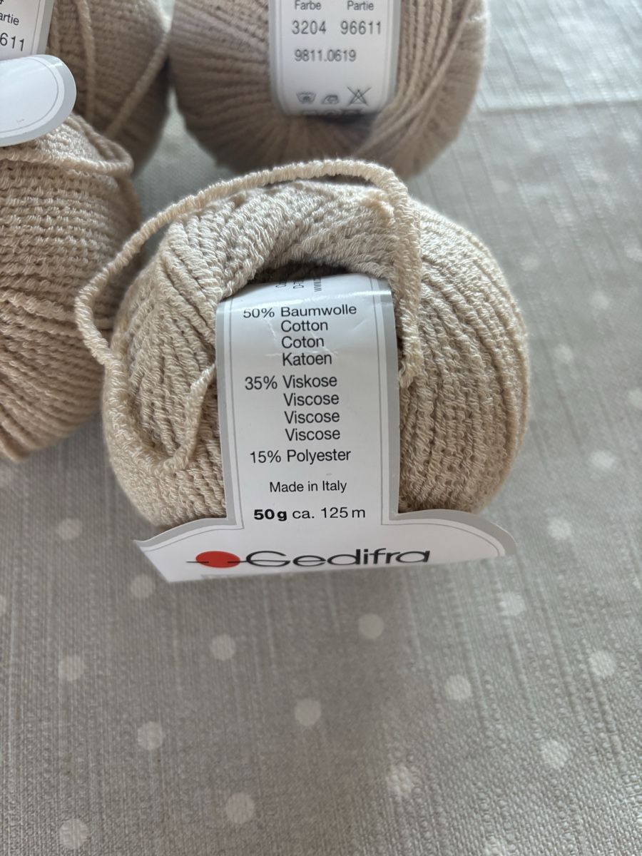Laine: Gedifra modern coton – Neuf avec emballage d'origine à Randogne par BonnieG 1