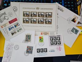 7 FDC FL HOHE WERTE für nur 16.--