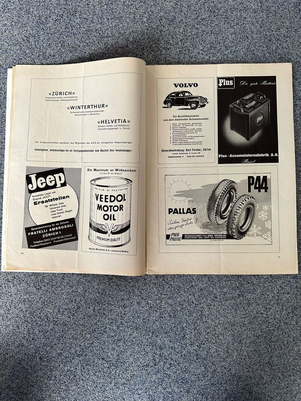 Riviste & Magazine: Zeitschrift  " AUTO " ACS 1951 – Usato da Boswil venduto da pavo1 8