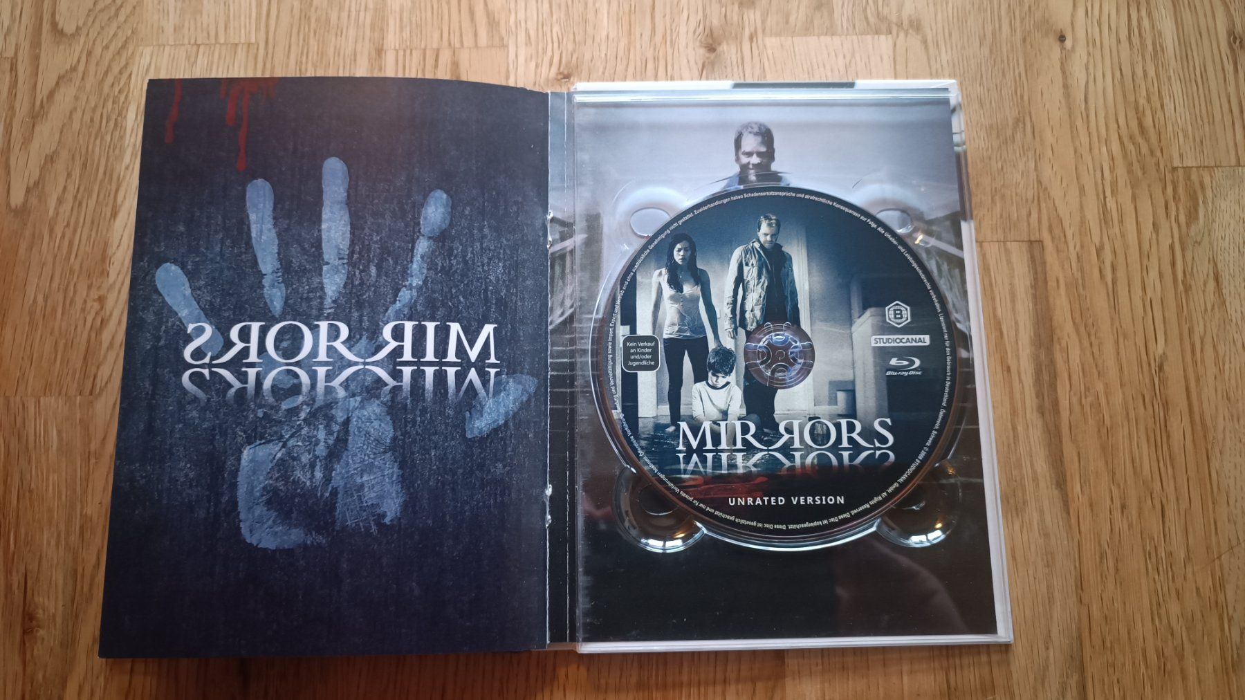 Tutti i DVDs: Mirrors Mediabook – Usato da Oberkulm venduto da Plankton 3
