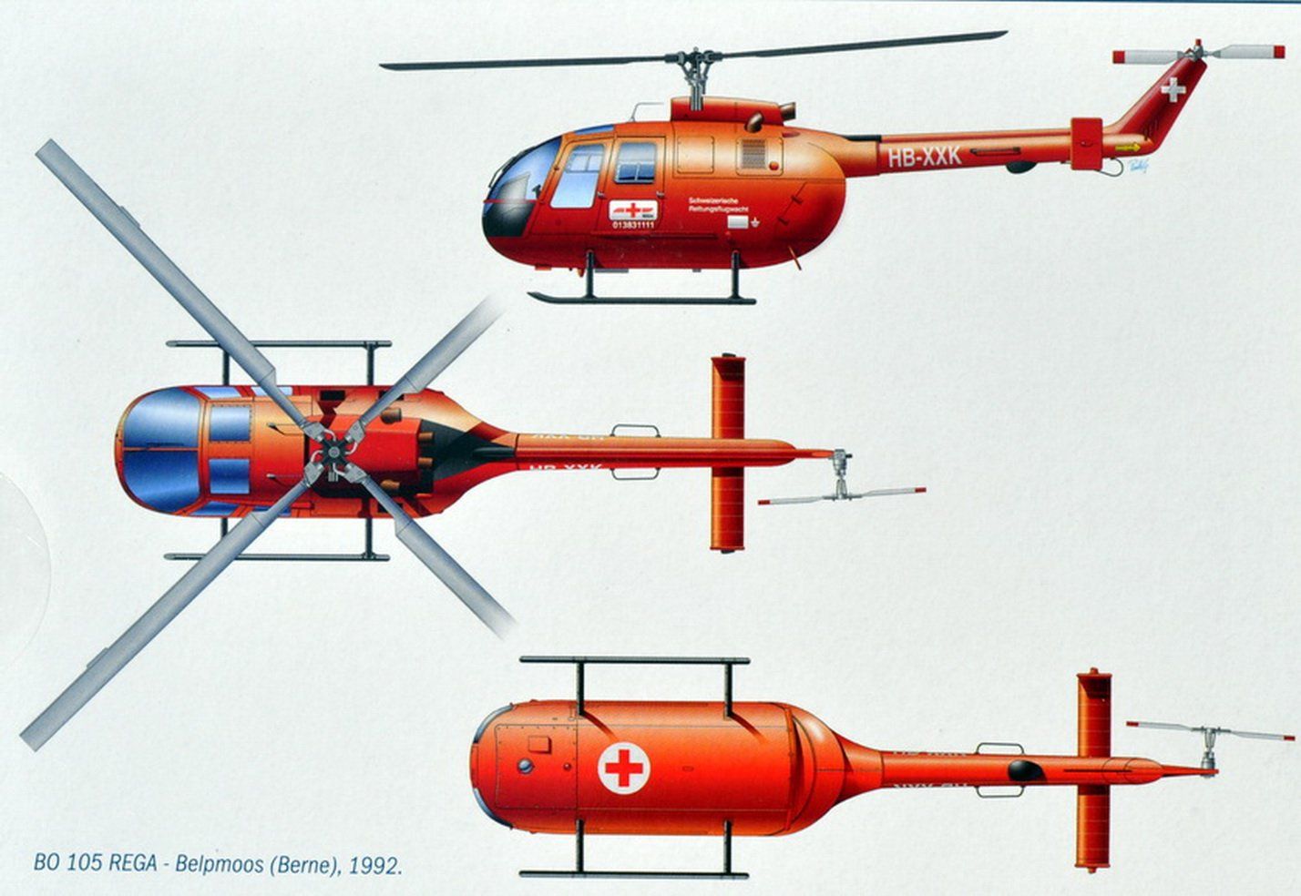 Italeri Modellbausätze & Standmodelle: Bo 105 Rega 1:32 von Italeri – Neu und originalverpackt aus Rothenburg von aron2006 2