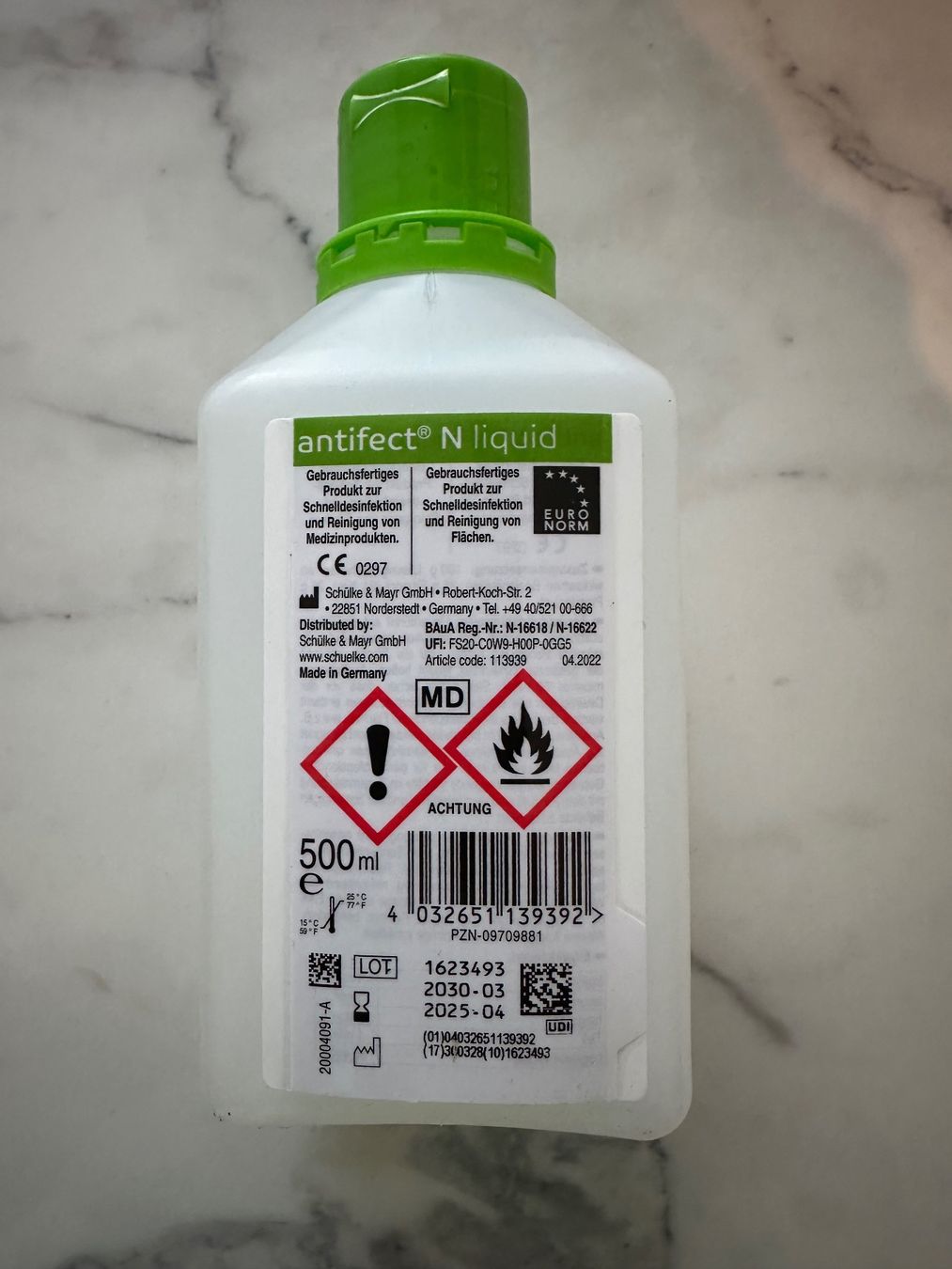 Reinigung & Hygiene: Desinfektionsmittel von Schülke 500ml – Neu und originalverpackt aus Bülach von leide_29 1