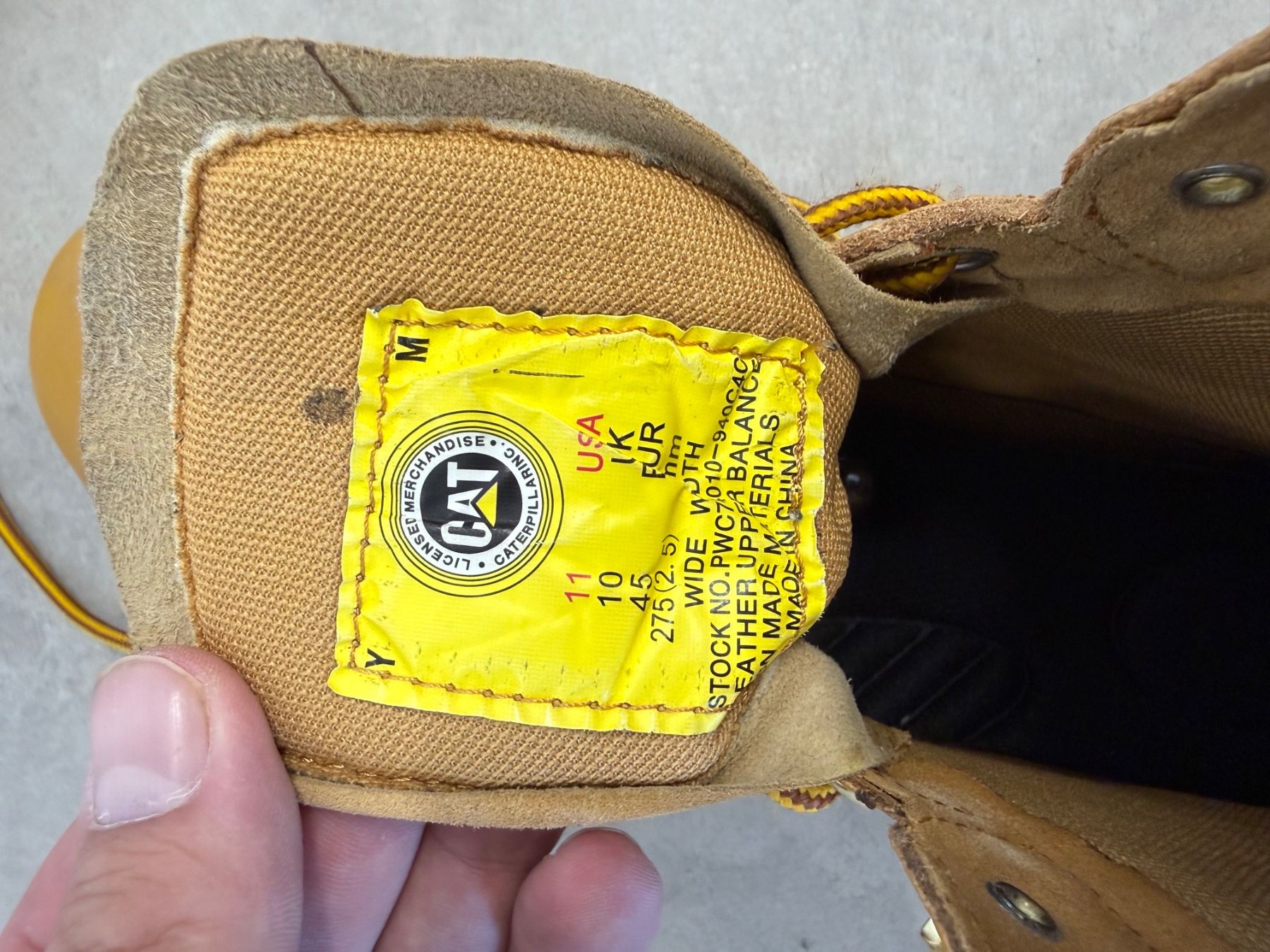 Caterpillar Scarpe da uomo: Caterpillar Boots – Nuovo (secondo la descrizione) da Zürich venduto da guille.arg 2