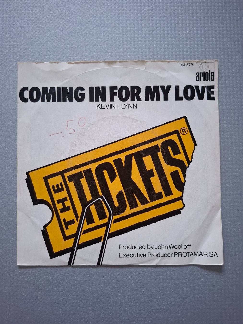 Dischi in vinile: Tickets - Coming In From My Love – Usato da Arbon venduto da pendulum
