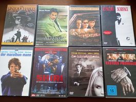 8 Spielfilme Thriller Crime Gangster Mafia Krimi dergleichen