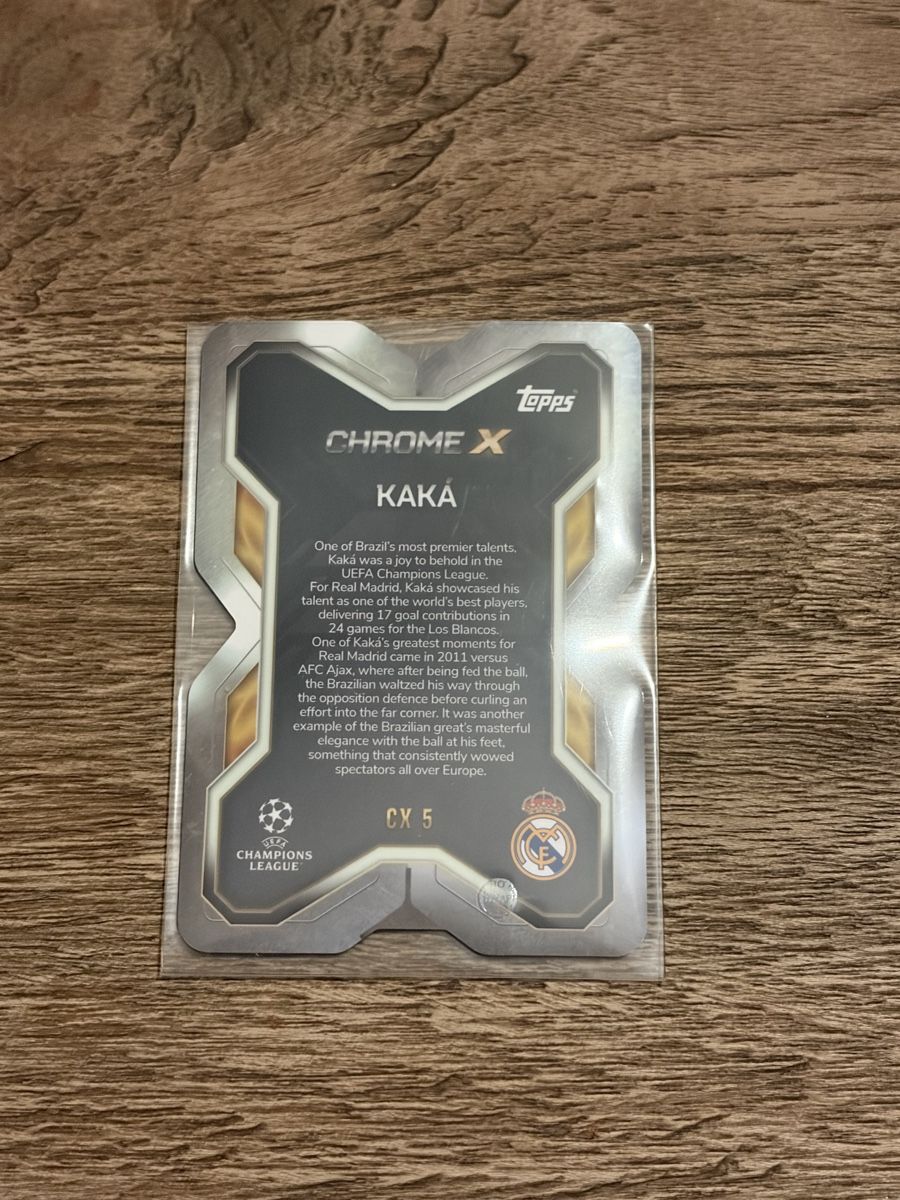 Topps Sammelbilder & Trading cards: Topps Match Attax Chrome X Kaká  – Gebraucht aus Altendorf von jet_67b8 1