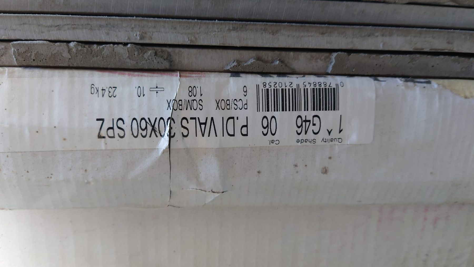Bodenbeläge: Feinsteinzeugplatten PIETRA DI VALS 12m2 – Neu und originalverpackt aus Thun von Brumchli 2
