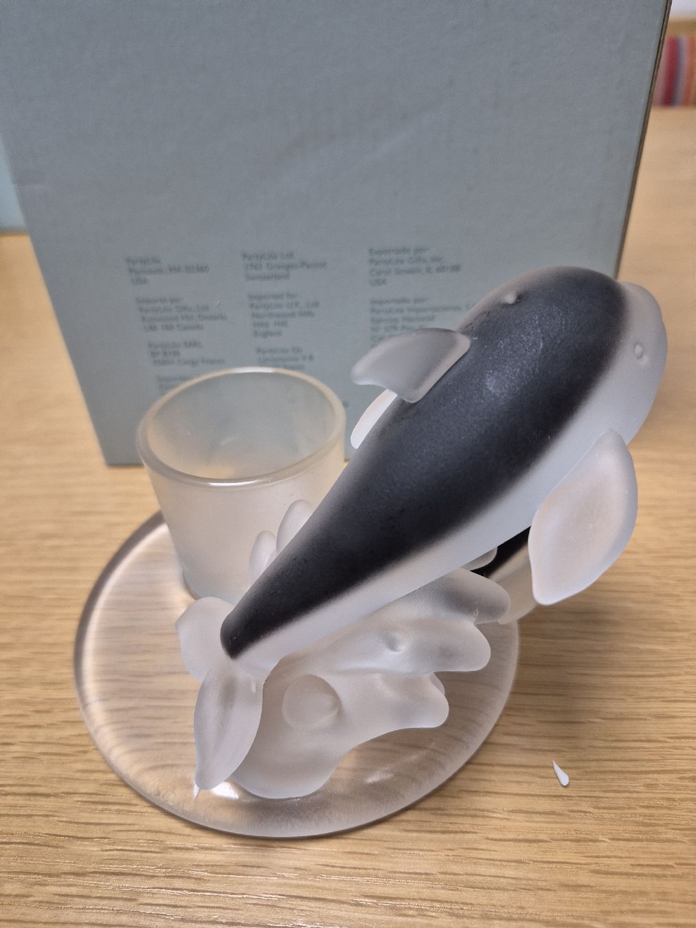 Partylite Portacandele: partylite kerzenhalter Orca Wale – Nuovo (secondo la descrizione) da Buttikon SZ venduto da sefa02 2