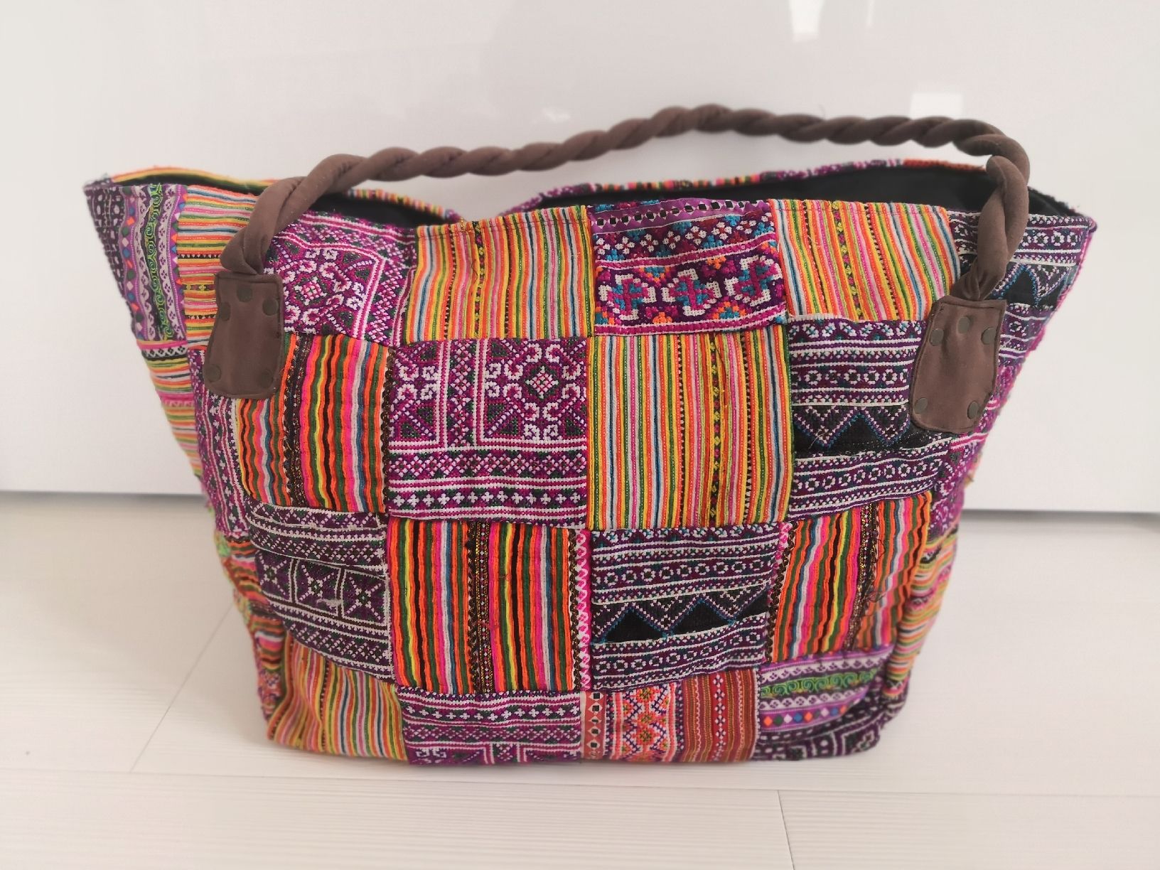 Borse da donna: 🤩BOHO-CHIC HANDGEMACHTE ETHNO PATCHWORK XXL TASCHE NEU – Nuovo (secondo la descrizione) da Olten venduto da Naja-Twins-Twins 6