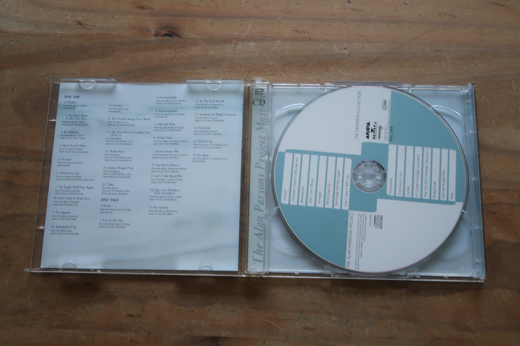 CD: THE ALAN PARSONS PROJECT - THE DEFINITIVE COLLECTION - 2x CD – Usato da Basel venduto da Patiscat 4