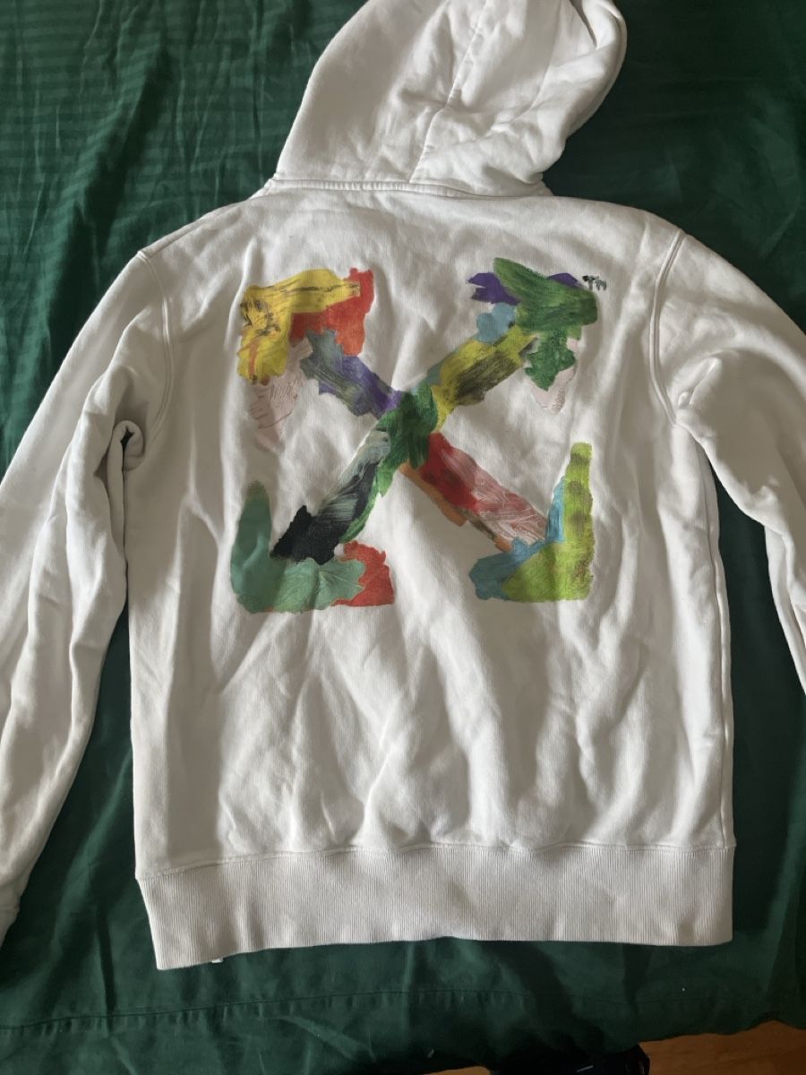Off-White Maglioni & Felpe: Sweat à capuche Off-White blanc – Nuovo (secondo la descrizione) da Savigny venduto da nab_kj6v