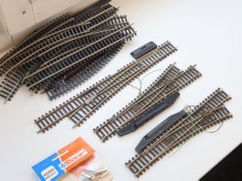 ROCO Elektro Weichen & Schienen H0 DC