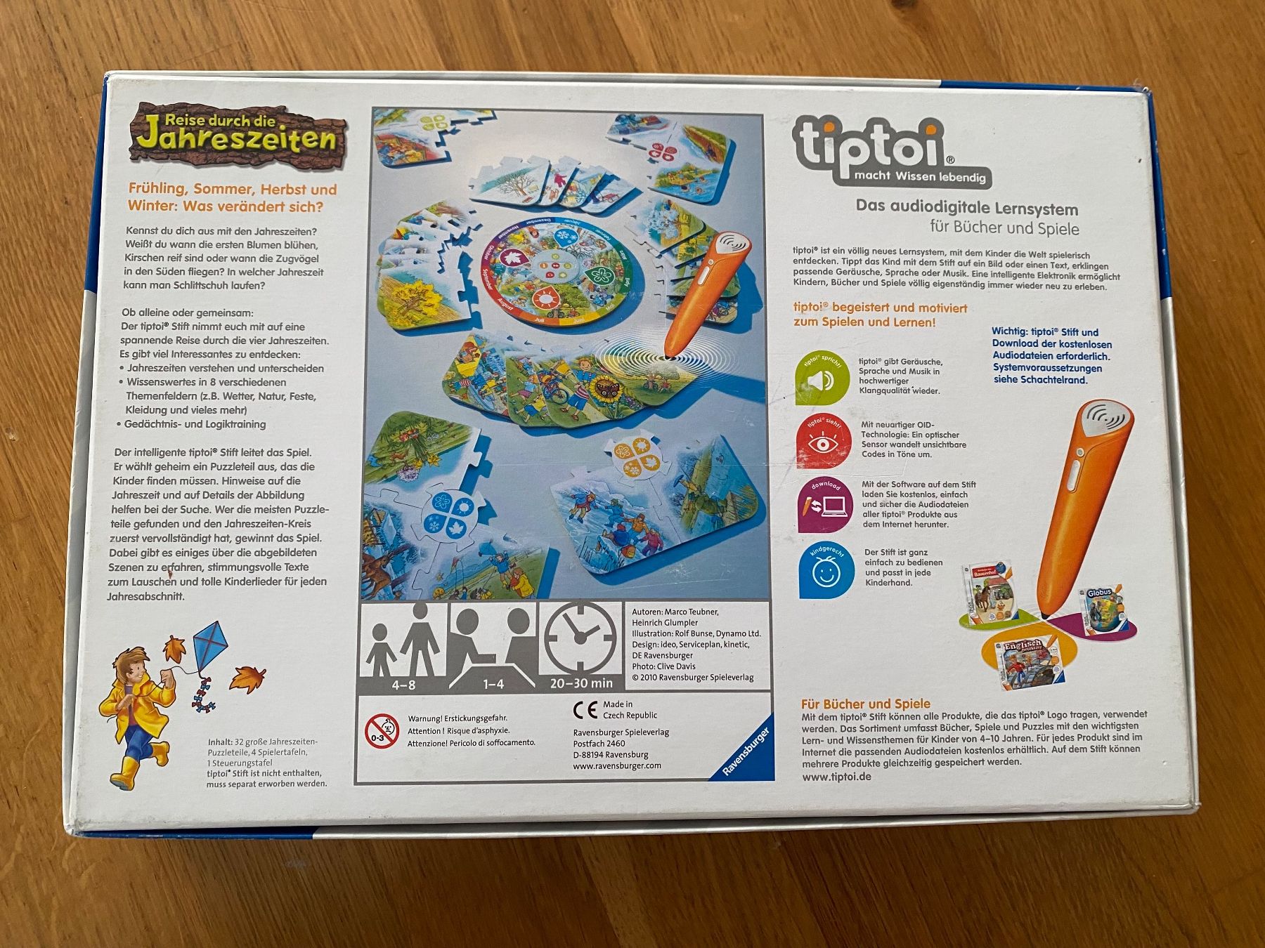 Tiptoi Spiele: Tiptoi: Reise durch die Jahreszeiten – Gebraucht aus Riedholz von emm_22qn 1