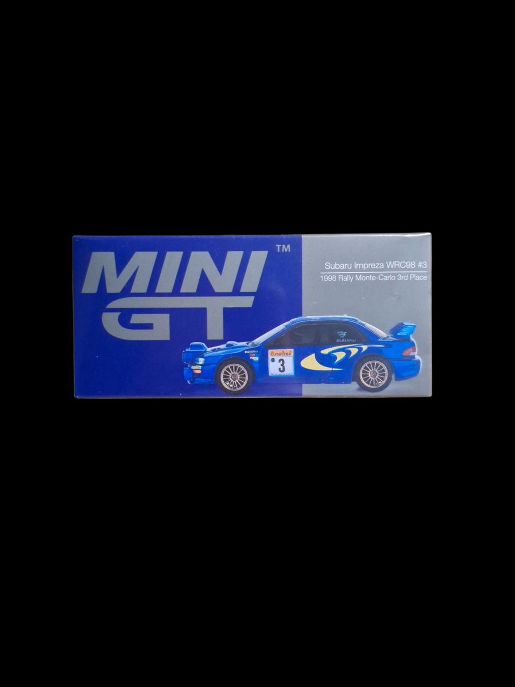 True Scale Miniatures Modellini d'auto: Mini GT #975 Subaru Impreza WRC98 – Nuovo e nell'imballaggio originale da Adlikon venduto da Mmartin0