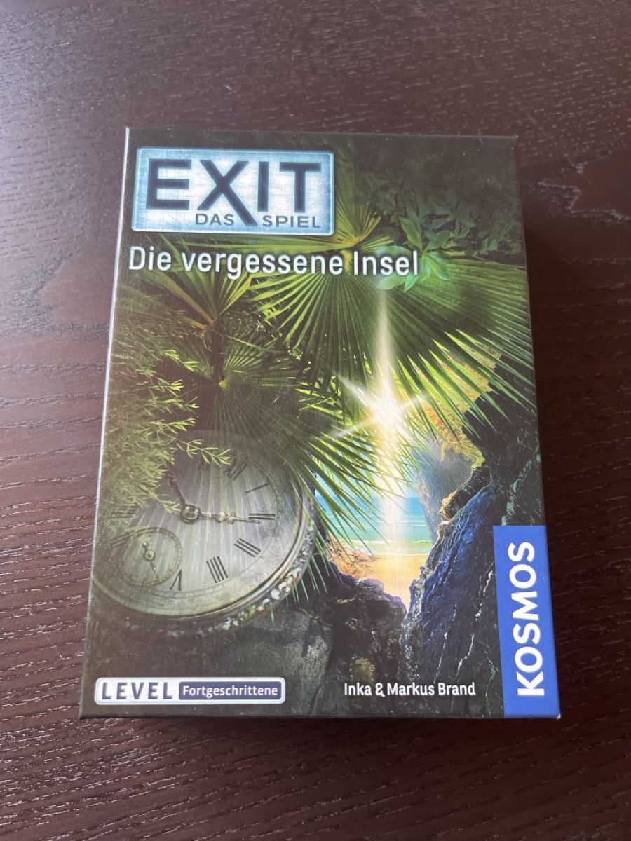 Kosmos Giochi: EXIT Die vergessene Insel – Nuovo e nell'imballaggio originale da Einsiedeln venduto da sandramon