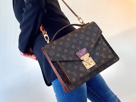 Louis Vuitton Monceau 28 Monogram Echt Top