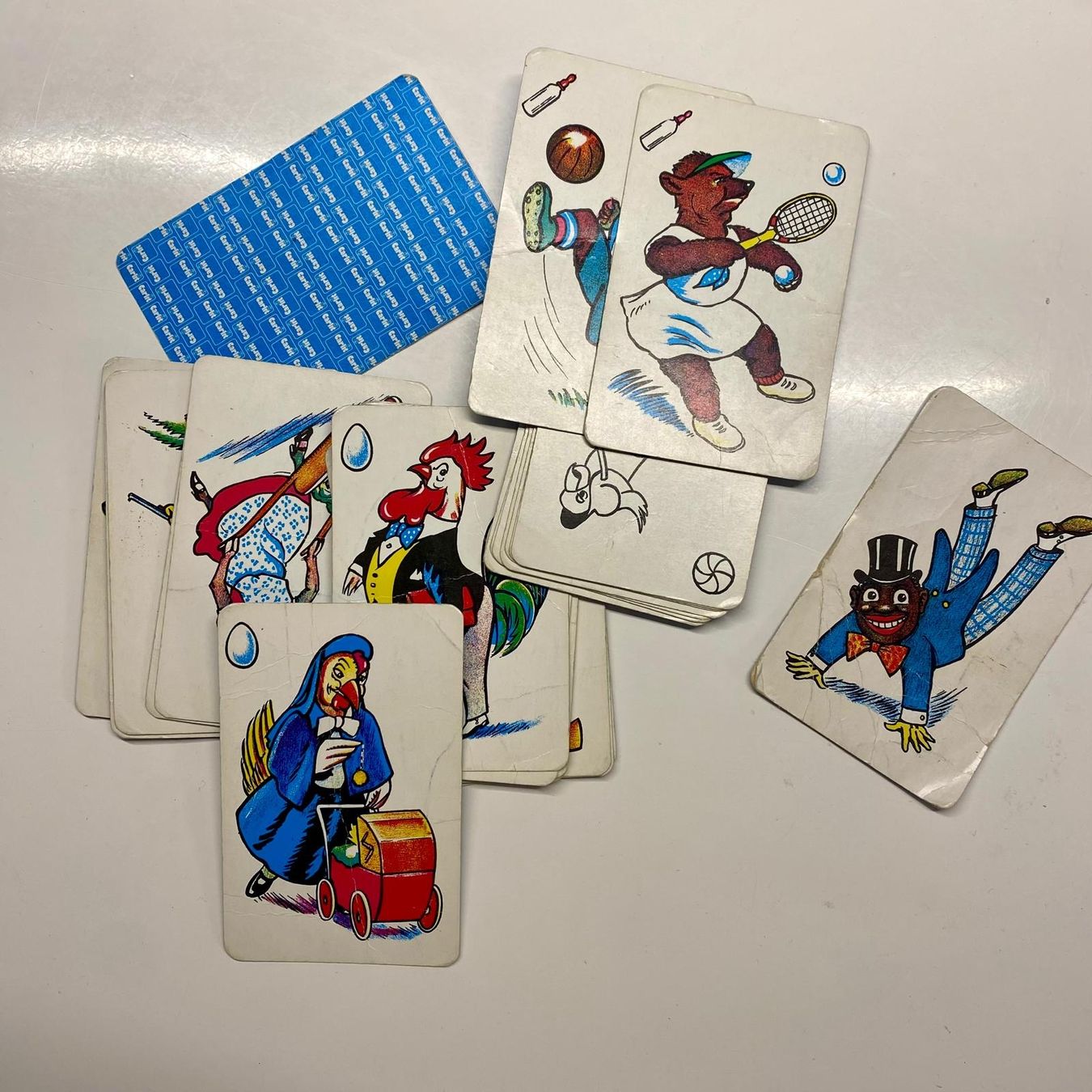 Giochi: Kinderspielkarten, Schwazpeter – Usato da Krauchthal venduto da SamsPuce 1
