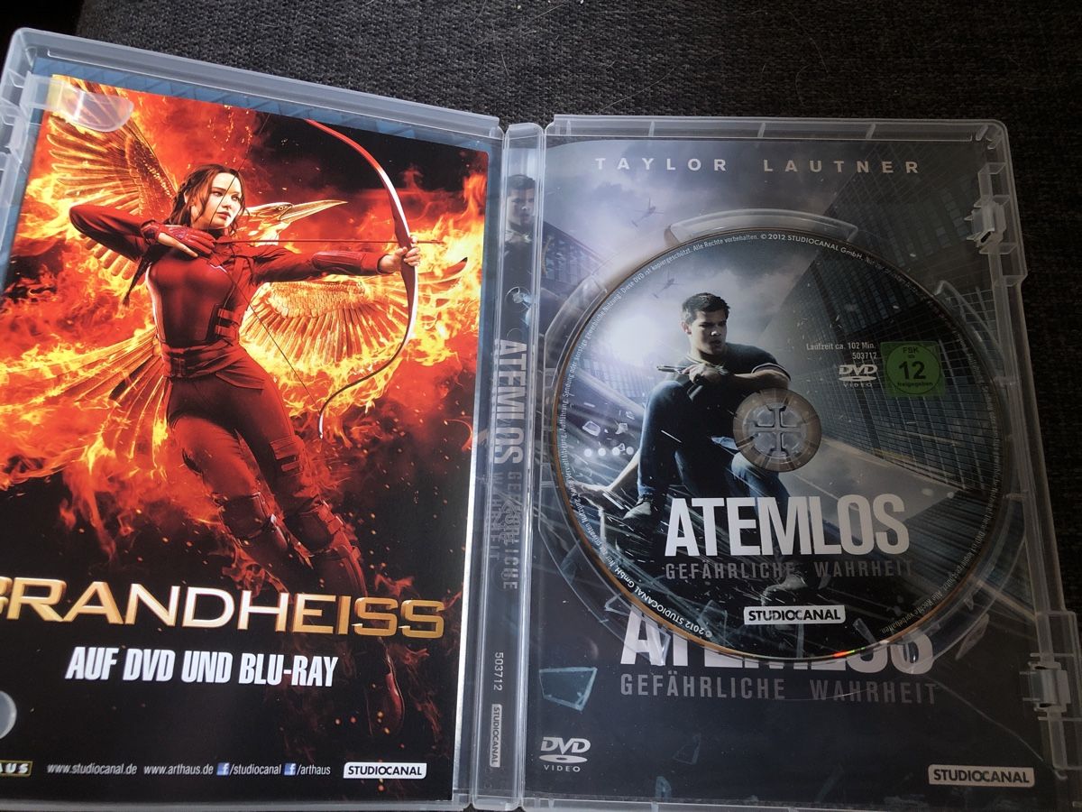 Tous les DVDs: DVD, ATEMLOS – D'occasion à Balsthal par Katzenfan99 2