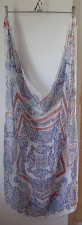Foulard- Tuch, 119 cm x 120 cm