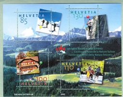 2005 Sonderblock  Naturfreunde    postfrisch