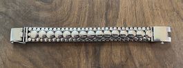 Aussergewöhnliches breites Silber Armband