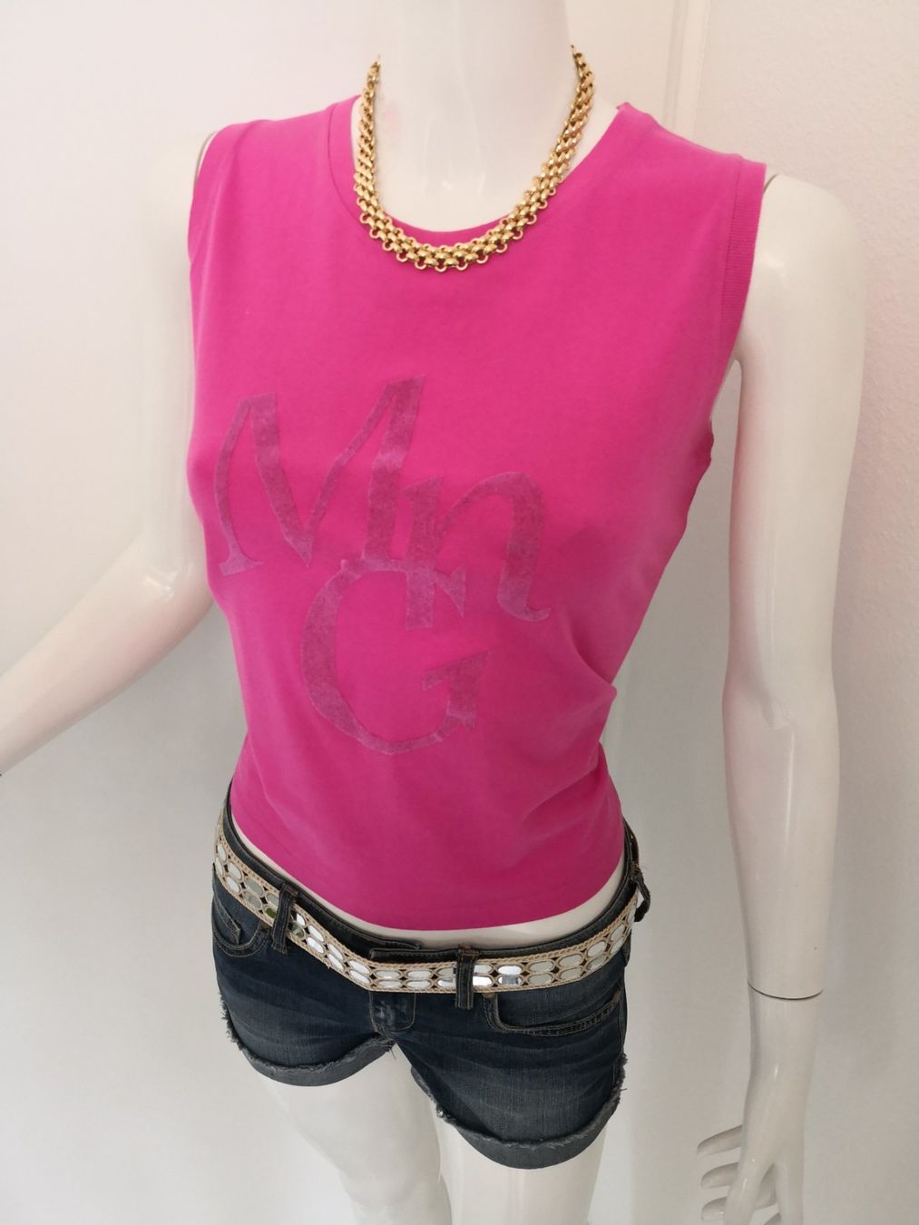 Mango Top: 🤩MANGO TOP PINK MIT DRUCK – Usato da Olten venduto da Naja-Twins-Twins 6
