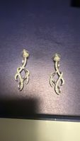 Elegante Ohrringe mit Strass, SWAROVSKI 1× getragen