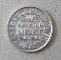 Swiss Miniatur Melide Lugano 1959 - 1969, Silber 900