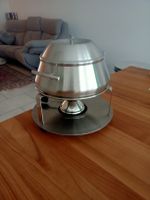 Fondue Set modern Edelstahl inkl. Rechaud