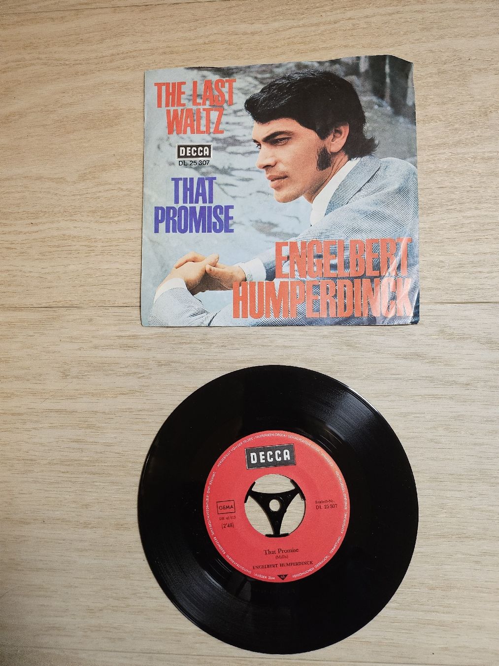 Schallplatten: Engelbert Humperdinck - That Promise 45t vinilo – Gebraucht aus La Joux FR von car_ck96 1